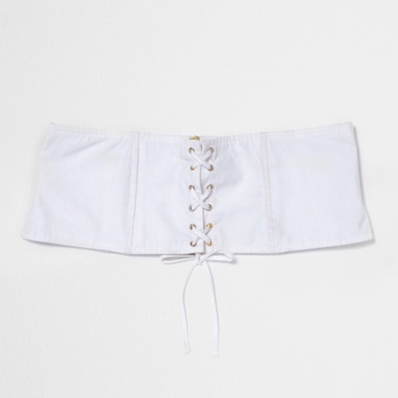River Island Corset Laceup Belt 